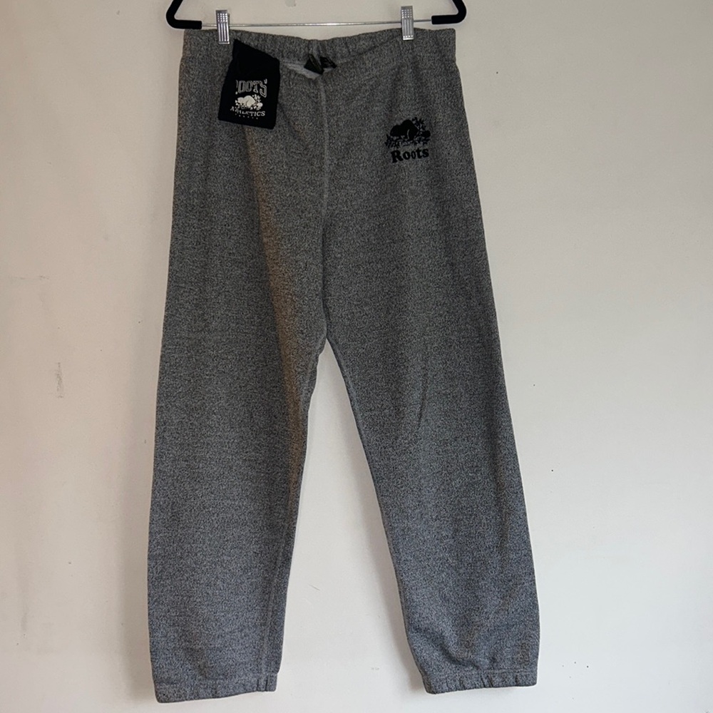 unisex roots sweatpants salt and pepper